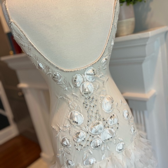 Lillie Rubin White Evening Gown - Picture 4 of 6